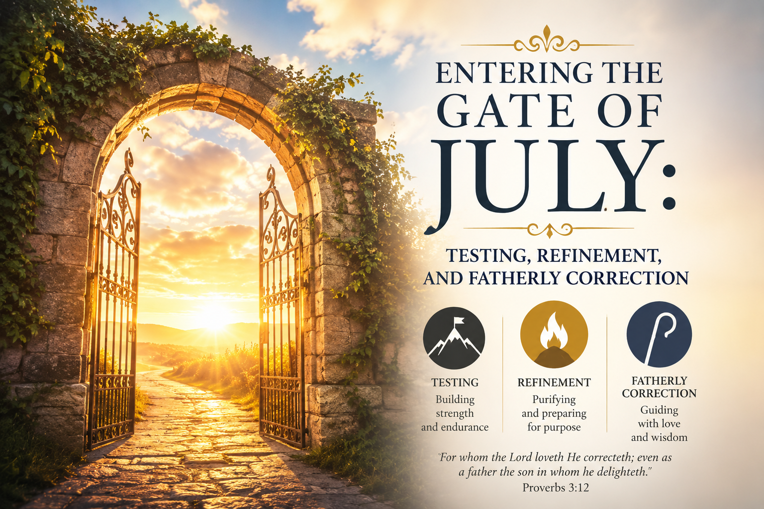 Entering the Gate of July: Testing, Refinement, and Fatherly Correction