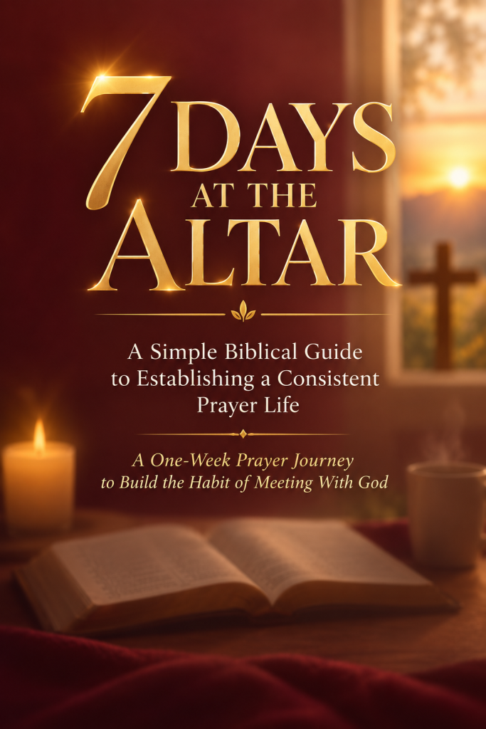 7 Days at the Altar: A Simple Biblical Guide to Establishing a Consistent Prayer Life