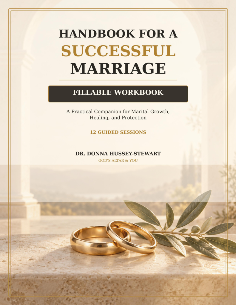 Fillable Workbook for a Successful Marriage
